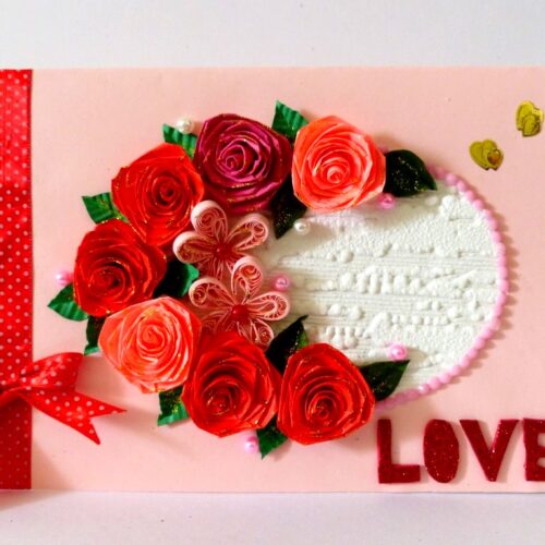 All Roses Love Greeting Card image
