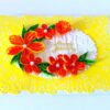 Quilled Yellow Themed Birthday Greeting Card image Quilled Yellow Themed Birthday Greeting Card image