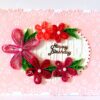Quilled Pink Themed Birthday Greeting Card image Quilled Pink Themed Birthday Greeting Card image