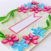 Pink & Blue Flower Greeting Card- Shaded Flowers "Limited Edition" image Pink & Blue Flower Greeting Card- Shaded Flowers "Limited Edition" image