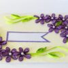 Purple Love Greeting Card- Shaded Flowers "Limited Edition" image Purple Love Greeting Card- Shaded Flowers "Limited Edition" image
