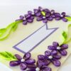 Purple Love Greeting Card- Shaded Flowers "Limited Edition" image Purple Love Greeting Card- Shaded Flowers "Limited Edition" image
