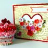 Valentine Combo Gift - Cute Cupcake and Greeting Card image Valentine Combo Gift - Cute Cupcake and Greeting Card image