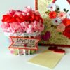 Valentine Combo Gift - Cute Cupcake and Greeting Card image Valentine Combo Gift - Cute Cupcake and Greeting Card image