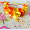 Yellow Flowers And Roses In Heart Greeting card image Yellow Flowers And Roses In Heart Greeting card image