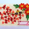 Love Tree Wid Love Birds Greeting Card image Love Tree Wid Love Birds Greeting Card image