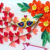 Love Tree Wid Love Birds Greeting Card image Love Tree Wid Love Birds Greeting Card image