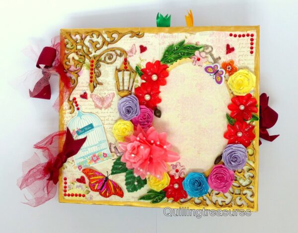 Exclusive Love And Birthday Quilled Scrapbook image Exclusive Love And Birthday Quilled Scrapbook image