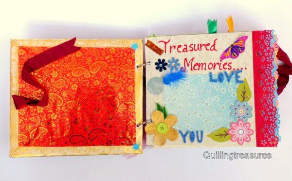 Exclusive Love And Birthday Quilled Scrapbook image Exclusive Love And Birthday Quilled Scrapbook image