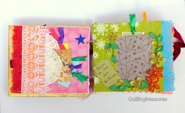 Exclusive Love And Birthday Quilled Scrapbook image Exclusive Love And Birthday Quilled Scrapbook image