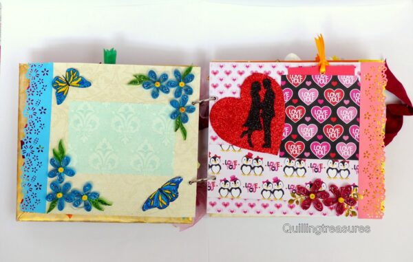 Exclusive Love And Birthday Quilled Scrapbook image Exclusive Love And Birthday Quilled Scrapbook image
