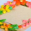 Quilled Corners With Variety Flowers Greeting Card image Quilled Corners With Variety Flowers Greeting Card image