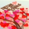 Hugs and Kisses Quilled Tree Greeting Card image Hugs and Kisses Quilled Tree Greeting Card image