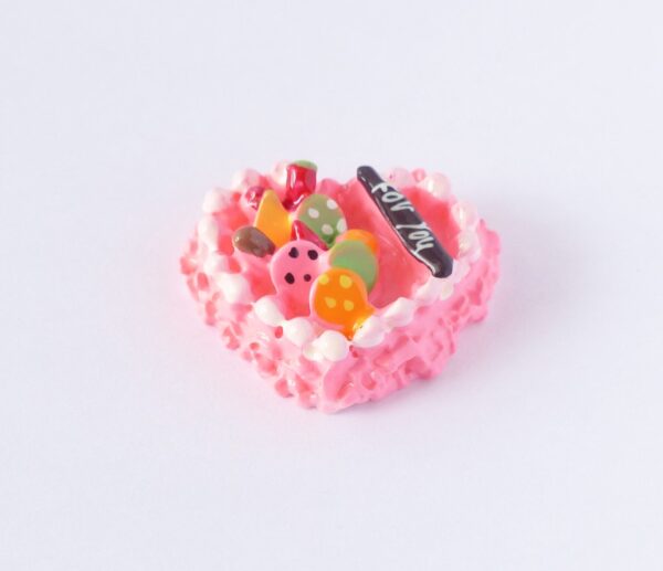 Heart Shaped Cake - Pack of 5 mixed colors image Heart Shaped Cake - Pack of 5 mixed colors image