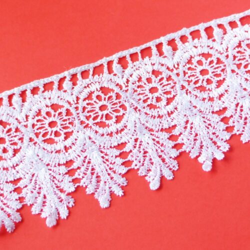 Wide White Lace image