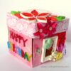 Love and Birthday Explosion Box With Battery Light Cake image Love and Birthday Explosion Box With Battery Light Cake image