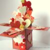 Sparkling Hot Red Pop Up Card In Box image Sparkling Hot Red Pop Up Card In Box image