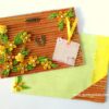 Sparkling Yellow Themed Quilled Greeting Card image Sparkling Yellow Themed Quilled Greeting Card image