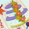 Quilled Cake Birthday Greeting Card image Quilled Cake Birthday Greeting Card image