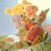 Love and Multicolor Sparkling Flowers Pop up Greeting Card image Love and Multicolor Sparkling Flowers Pop up Greeting Card image