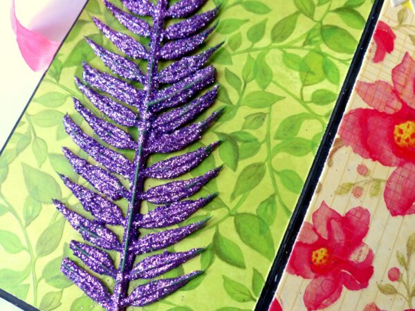Handmade Multifolds Colorful Scrapbook image Handmade Multifolds Colorful Scrapbook image