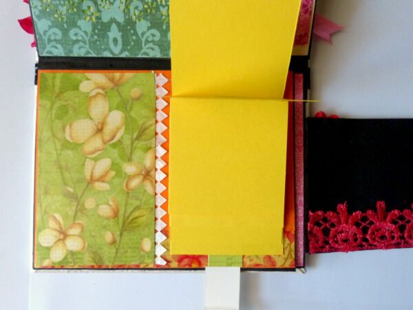 Handmade Multifolds Colorful Scrapbook image Handmade Multifolds Colorful Scrapbook image