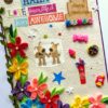 Happy Birthday With Quilled Flowers Greeting Card image