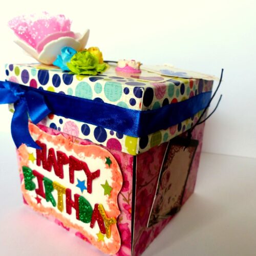 Sparkling Happy Birthday Explosion Box image