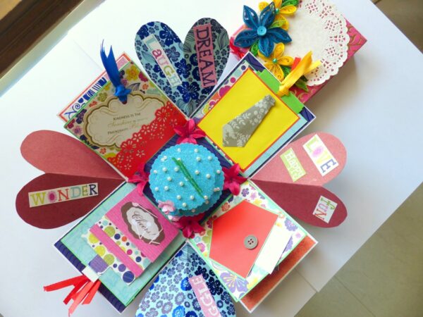 Happy Birthday Friend Explosion Box image Happy Birthday Friend Explosion Box image