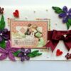 Happy Anniversary Quilled Greeting Card image Happy Anniversary Quilled Greeting Card image