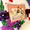 Happy Anniversary Quilled Greeting Card image Happy Anniversary Quilled Greeting Card image