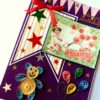 Birthday Quilled Teddy Greeting Card image Birthday Quilled Teddy Greeting Card image
