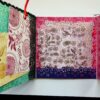 Purple Themed Flowers Mini Scrapbook Greeting Card image Purple Themed Flowers Mini Scrapbook Greeting Card image