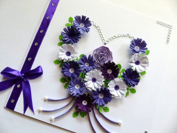All Purples Heart Greeting Card image All Purples Heart Greeting Card image