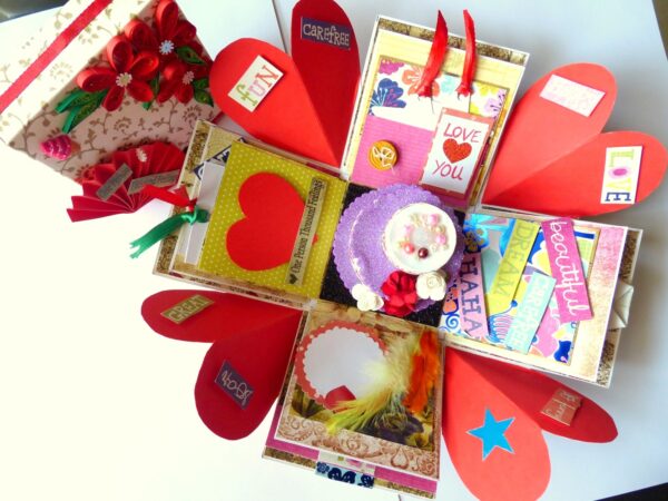 Love and Birthday Explosion Box image Love and Birthday Explosion Box image