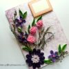 Purple Themed Quilled Greeting Card image Purple Themed Quilled Greeting Card image