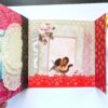 Multicolor Flowers Mini Scrapbook Greeting Card image Multicolor Flowers Mini Scrapbook Greeting Card image