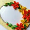 Yellow Themed Quilled Photo Frame Card image Yellow Themed Quilled Photo Frame Card image