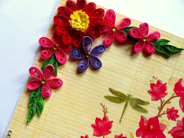 Red and Pink Variety Flowers Greeting Card image Red and Pink Variety Flowers Greeting Card image