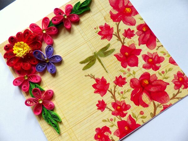 Red and Pink Variety Flowers Greeting Card image Red and Pink Variety Flowers Greeting Card image