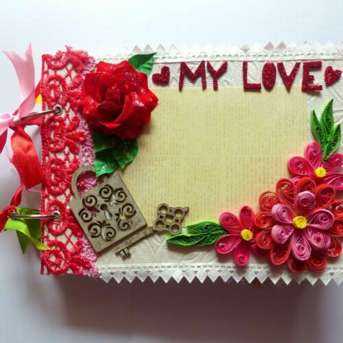 Love themed Scrapbook image