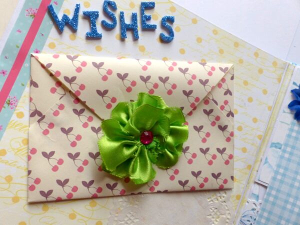 Baby Boy Handmade Scrapbook image Baby Boy Handmade Scrapbook image