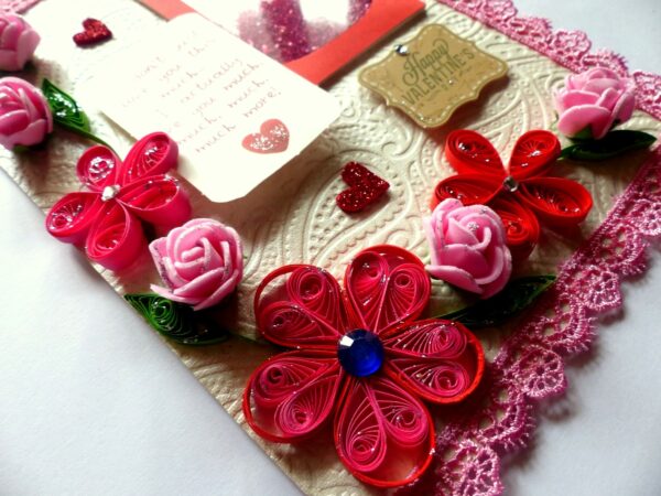 Handmade Love Jar Shaker Card image Handmade Love Jar Shaker Card image