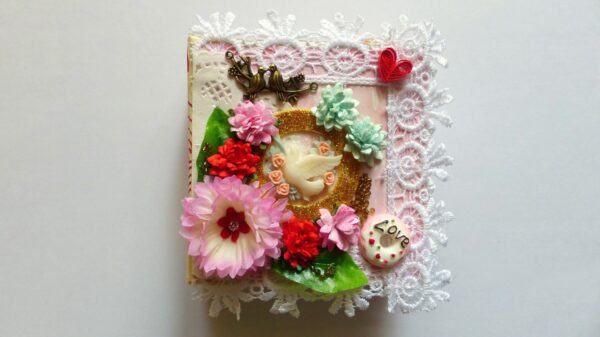 Love and Valentine Themed Mini Scrapbook image Love and Valentine Themed Mini Scrapbook image