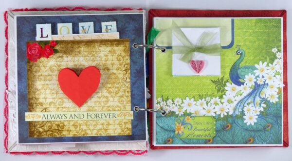 Handmade Love Scrapbook Album image Handmade Love Scrapbook Album image