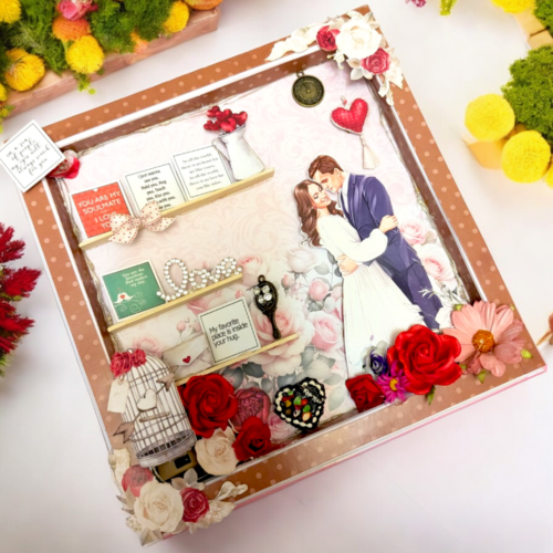 Love and Birthday Handmade Scrapbook