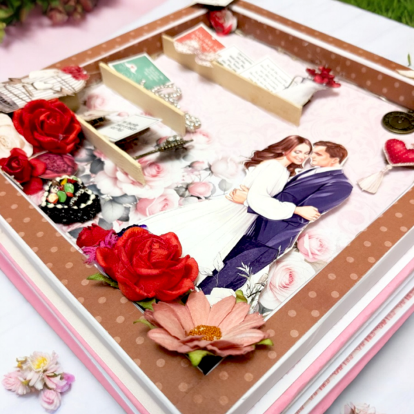 Love and Birthday Handmade Scrapbook