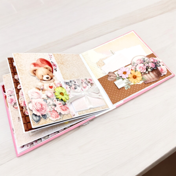 Love and Birthday Handmade Scrapbook