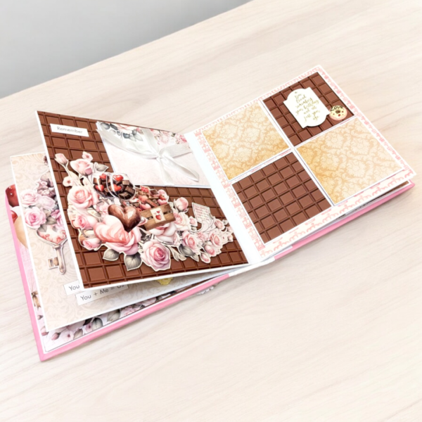 Love and Birthday Handmade Scrapbook