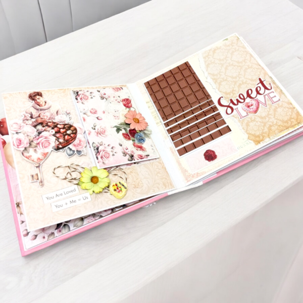 Love and Birthday Handmade Scrapbook